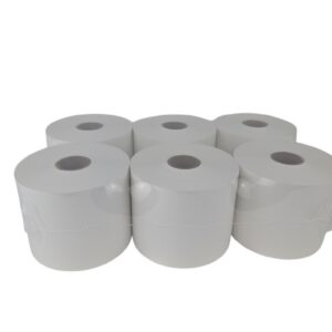 Sticky Thermal Paper — 3 1/8" (80mm) × 170' Removable (6 Rolls)