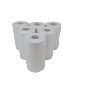 Sticky Thermal Paper — 4" × 85' Permanent (6 Rolls)