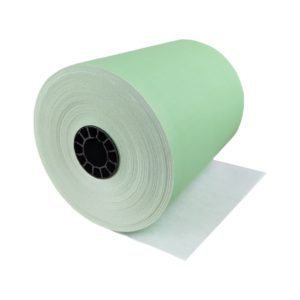 3 1/8" x 230' Green Thermal Paper Roll