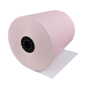 3 1/8" x 230' Pink Thermal Paper Roll