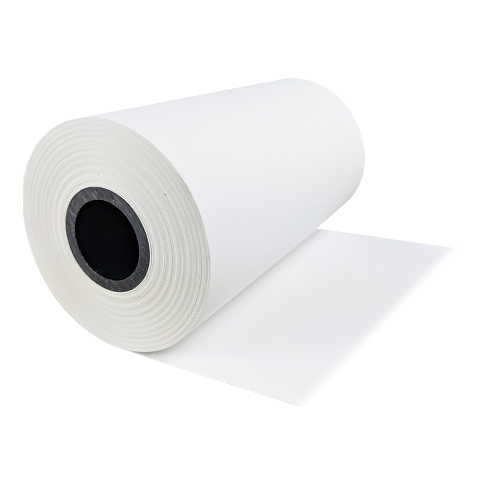 ZQ520 4-3/8 Thermal Paper with Perforation & Sense Marks Etc.. Zebra 